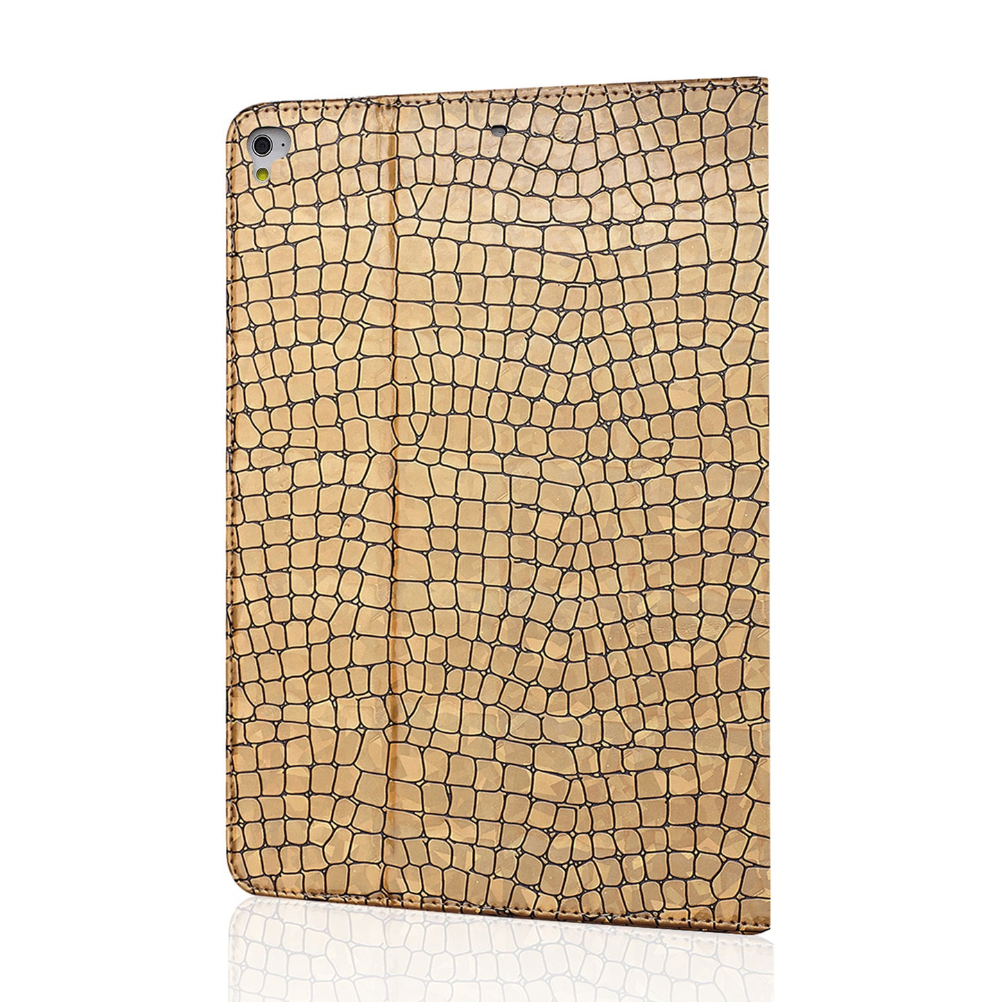 Crocodile Skin Flash Powder Leather Tablet Case for iPad 9.7-inch (2018) / 9.7-inch (2017) / Pro 9.7 inch (2016) / Air 2 / Air (2013)