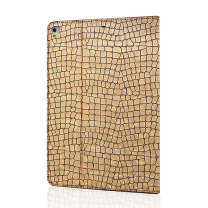 Crocodile Skin Flash Powder Leather Tablet Case for iPad 9.7-inch (2018) / 9.7-inch (2017) / Pro 9.7 inch (2016) / Air 2 / Air (2013)