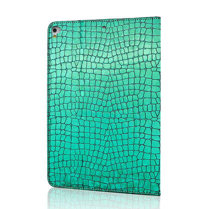 Crocodile Skin Flash Powder Leather Tablet Case for iPad 9.7-inch (2018) / 9.7-inch (2017) / Pro 9.7 inch (2016) / Air 2 / Air (2013)
