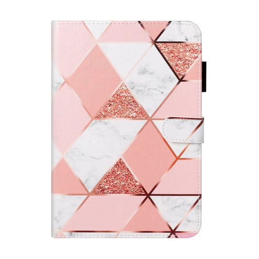 Pattern Printing Leather Wallet Case for iPad mini (2019) 7.9 inch