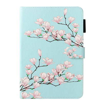 Pattern Printing Leather Wallet Case for iPad mini (2019) 7.9 inch