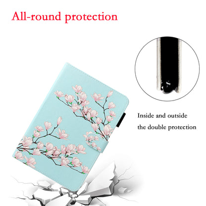 Pattern Printing Leather Wallet Case for iPad mini (2019) 7.9 inch