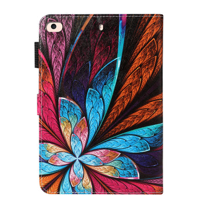 Pattern Printing Leather Wallet Case for iPad mini (2019) 7.9 inch