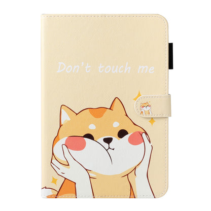 Pattern Printing Leather Wallet Case for iPad mini (2019) 7.9 inch
