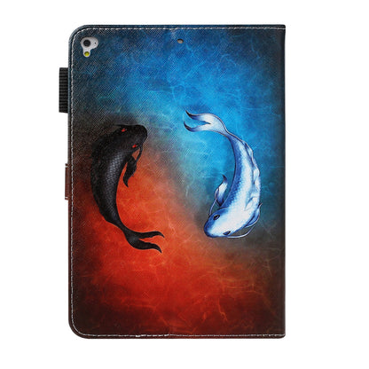 Full Protected Anti-Drop Pattern Printing Leather Wallet Stand Case for iPad 9.7-inch (2018) / 9.7-inch (2017) / Pro 9.7 inch (2016) / Air 2 / Air (2013)