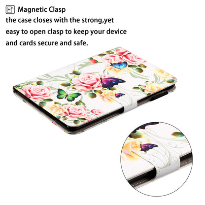 Pattern Printing Leather Wallet Stand Case for iPad 10.2 (2021)/(2020)/(2019) / Air 10.5 inch (2019)