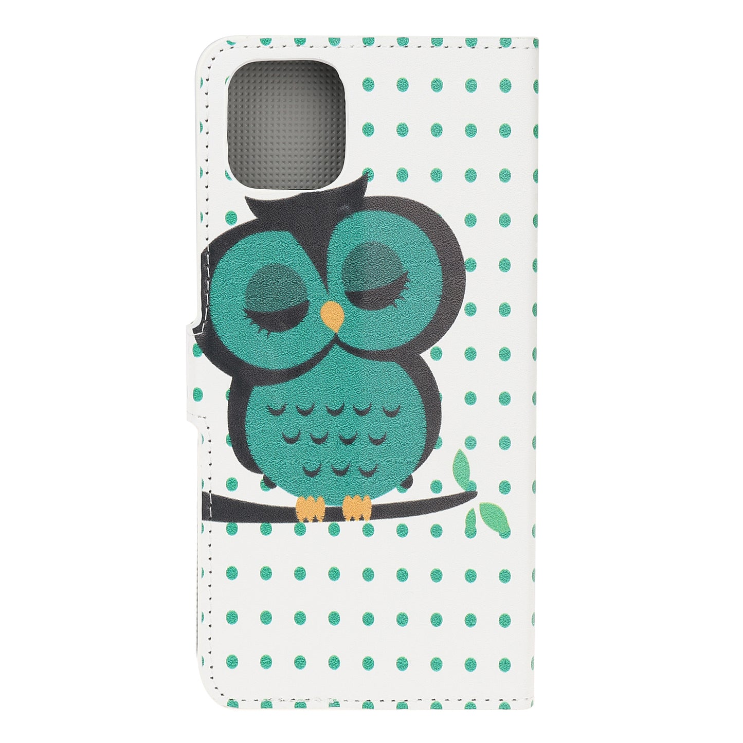 Pattern Printing PU Leather Wallet Stand Phone Shell for iPhone 12