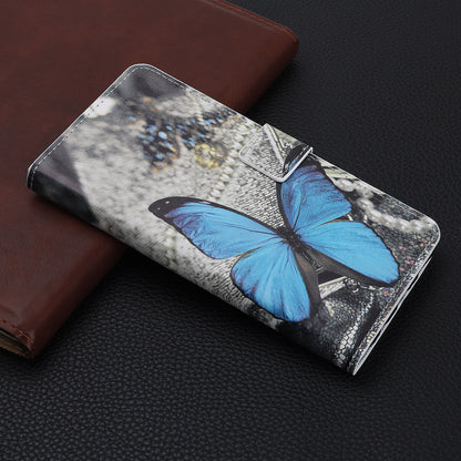 Pattern Printing PU Leather Wallet Stand Phone Shell for iPhone 12
