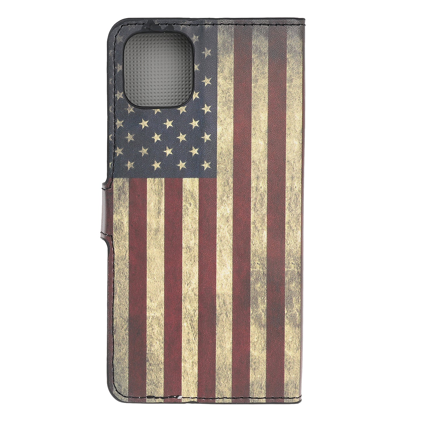 Pattern Printing Leather Wallet Case for iPhone 12 mini