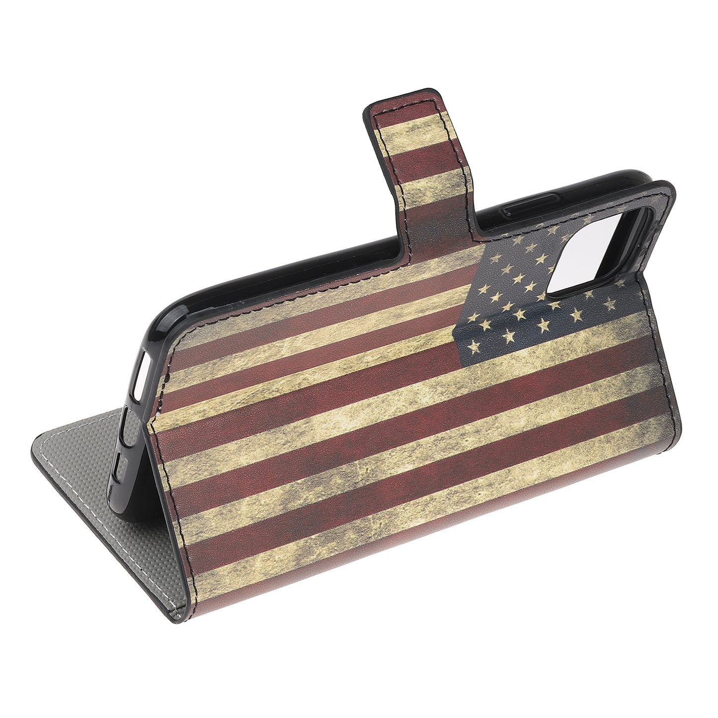 Pattern Printing Leather Wallet Case for iPhone 12 mini
