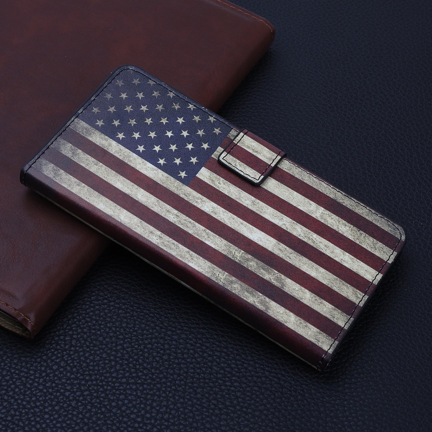 Pattern Printing Leather Wallet Case for iPhone 12 mini