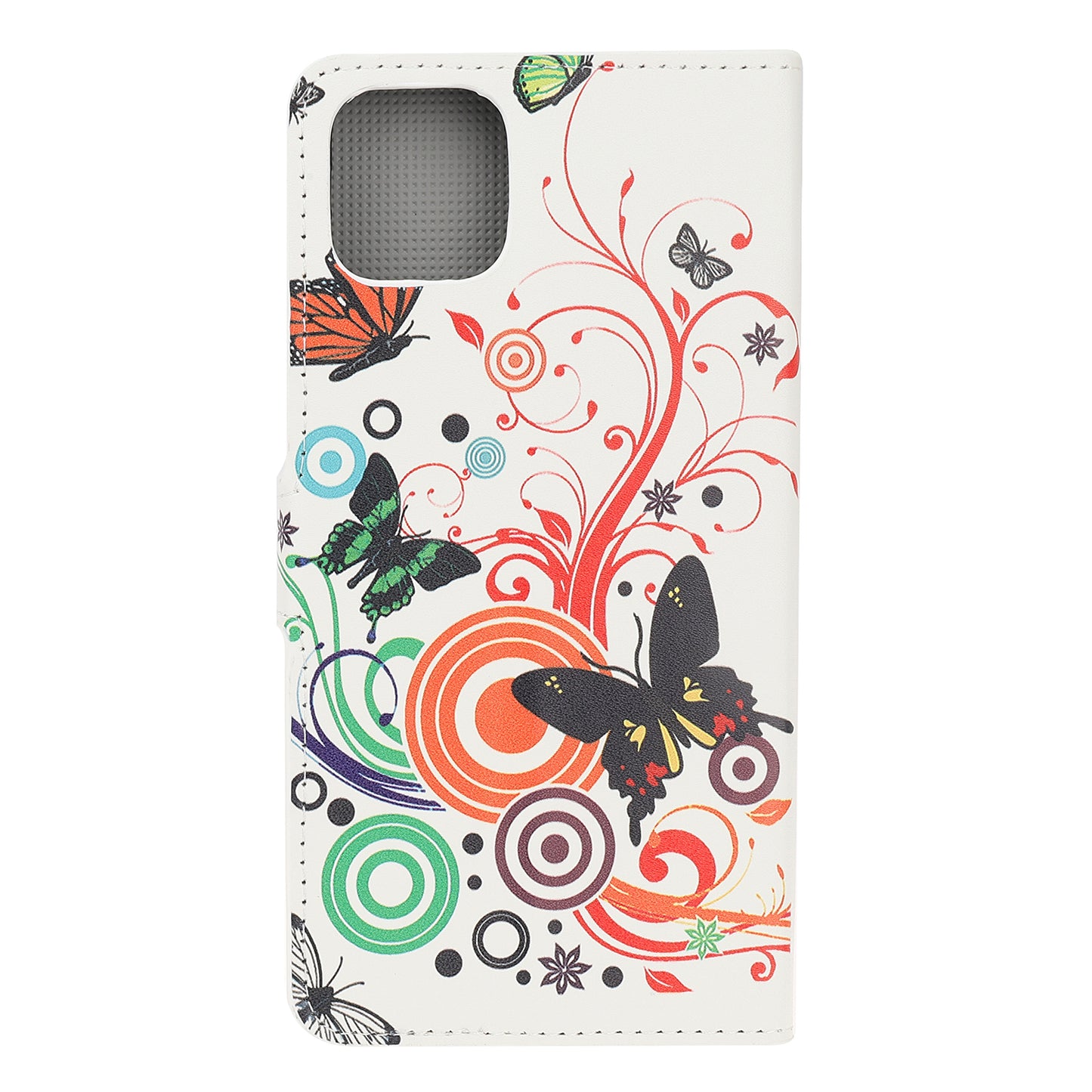 Pattern Printing Leather Wallet Case for iPhone 12 mini