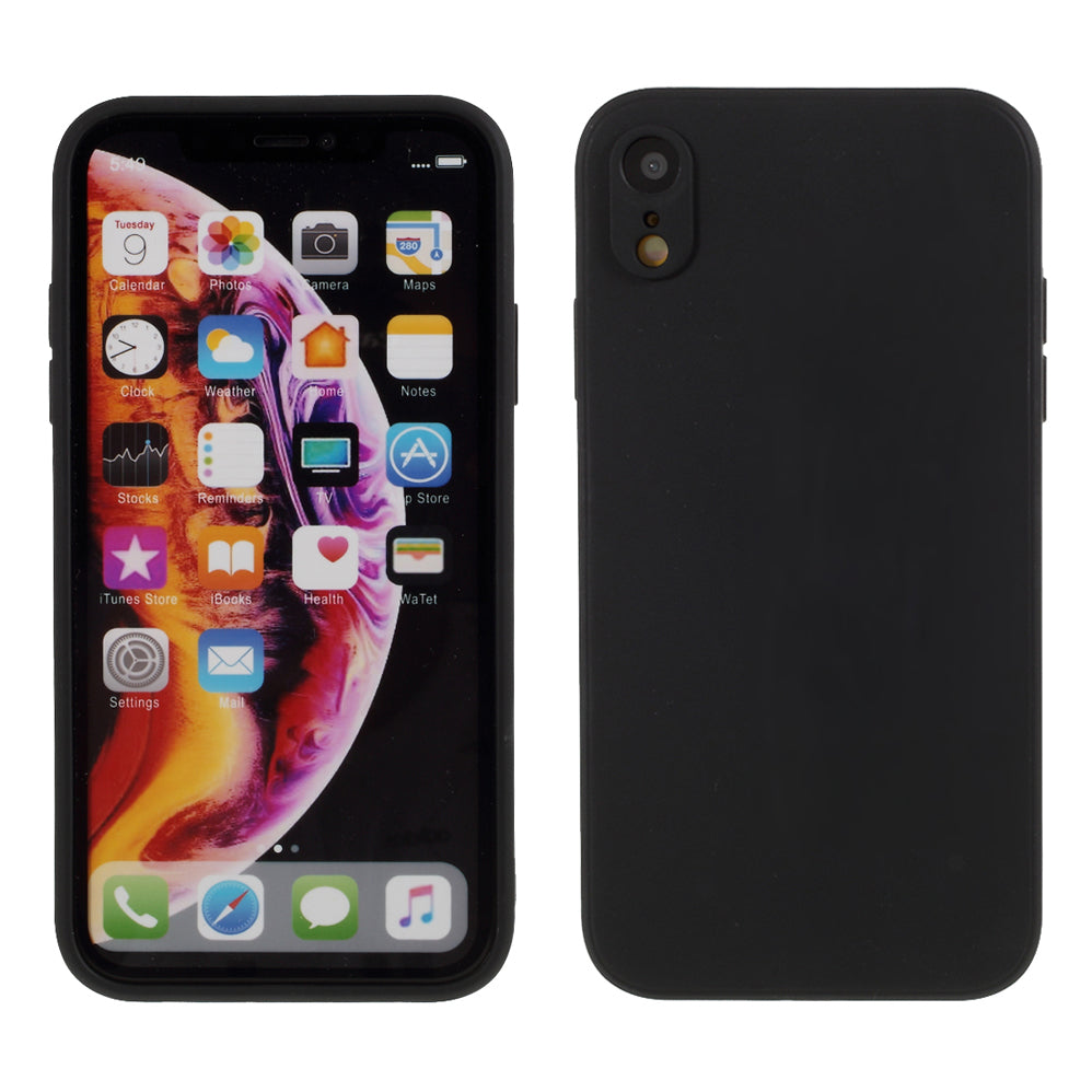 Matte Skin Soft Silicone Cell Phone Case for iPhone XR 6.1 inch