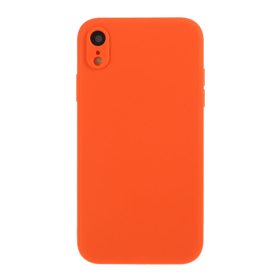 Matte Skin Soft Silicone Cell Phone Case for iPhone XR 6.1 inch