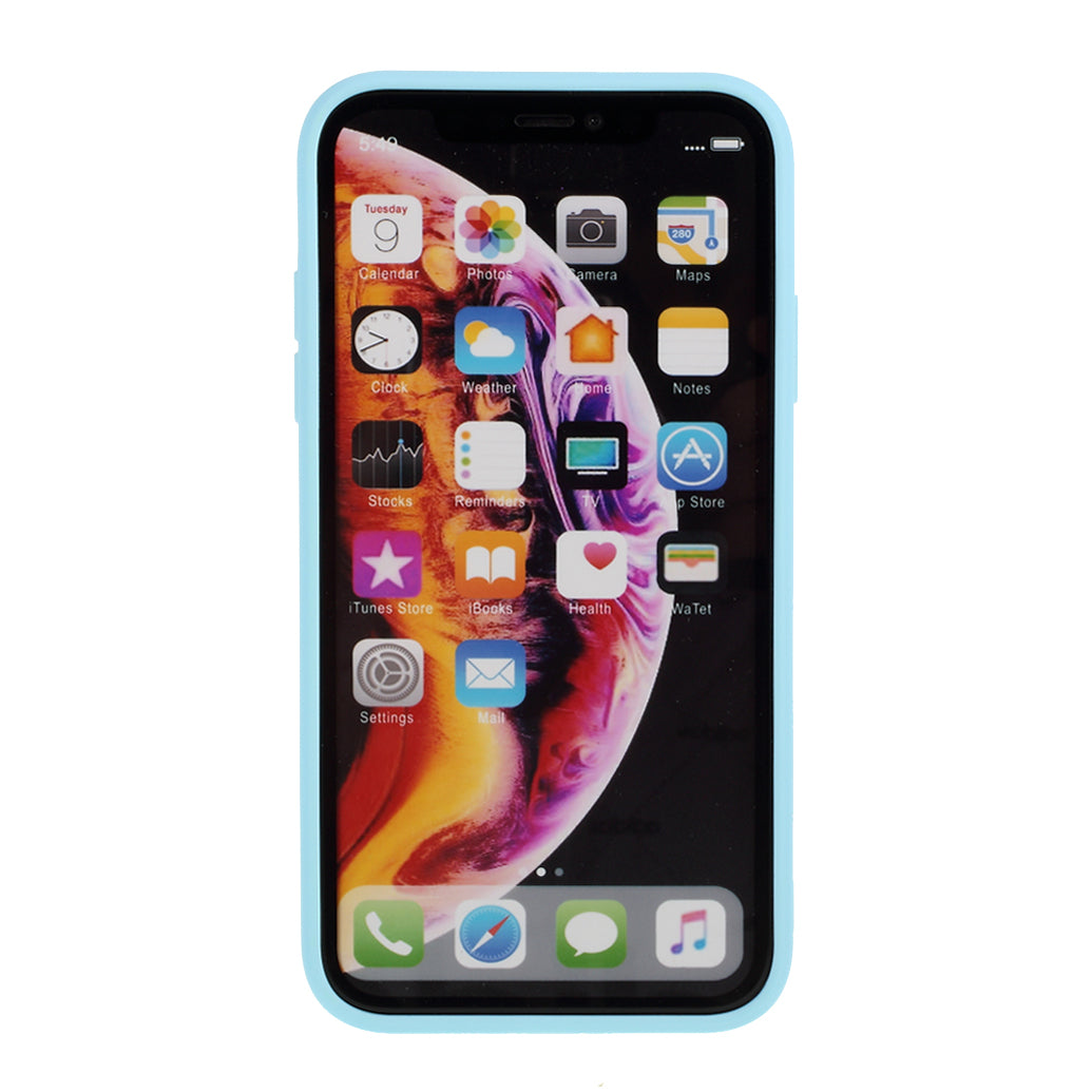Matte Skin Soft Silicone Cell Phone Case for iPhone XR 6.1 inch