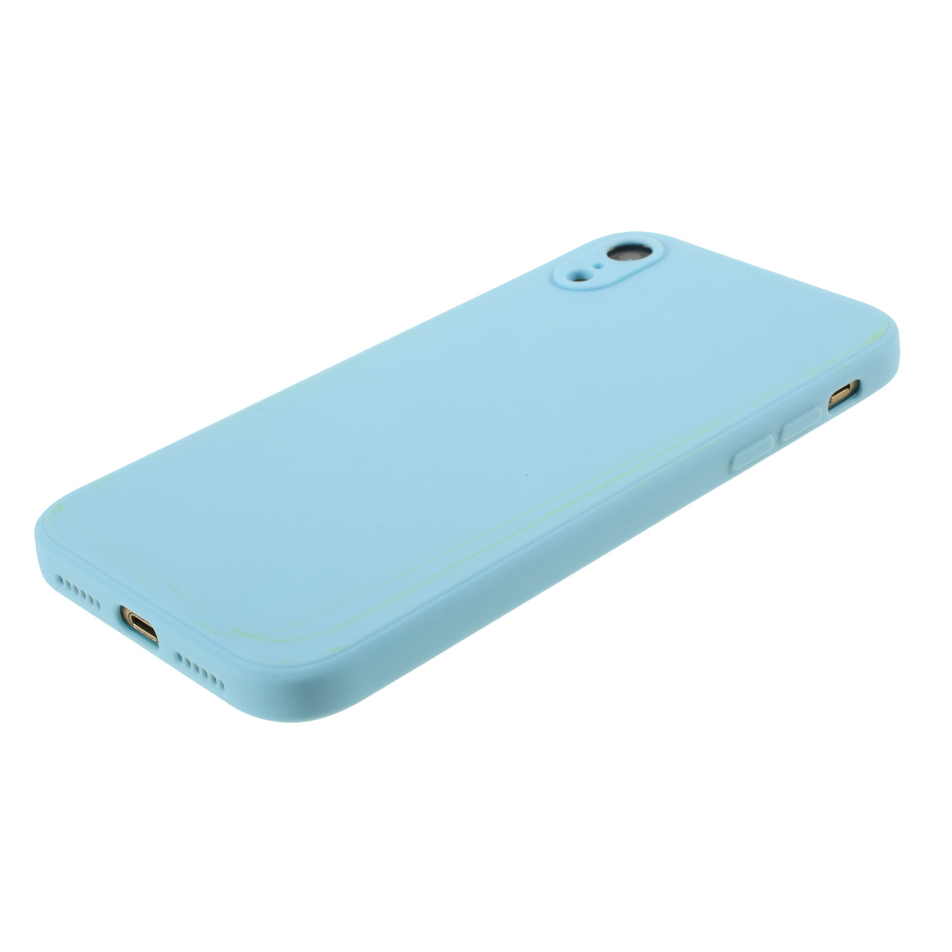 Matte Skin Soft Silicone Cell Phone Case for iPhone XR 6.1 inch