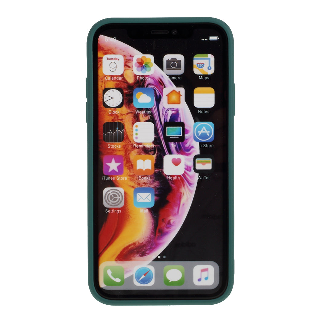 Matte Skin Soft Silicone Cell Phone Case for iPhone XR 6.1 inch