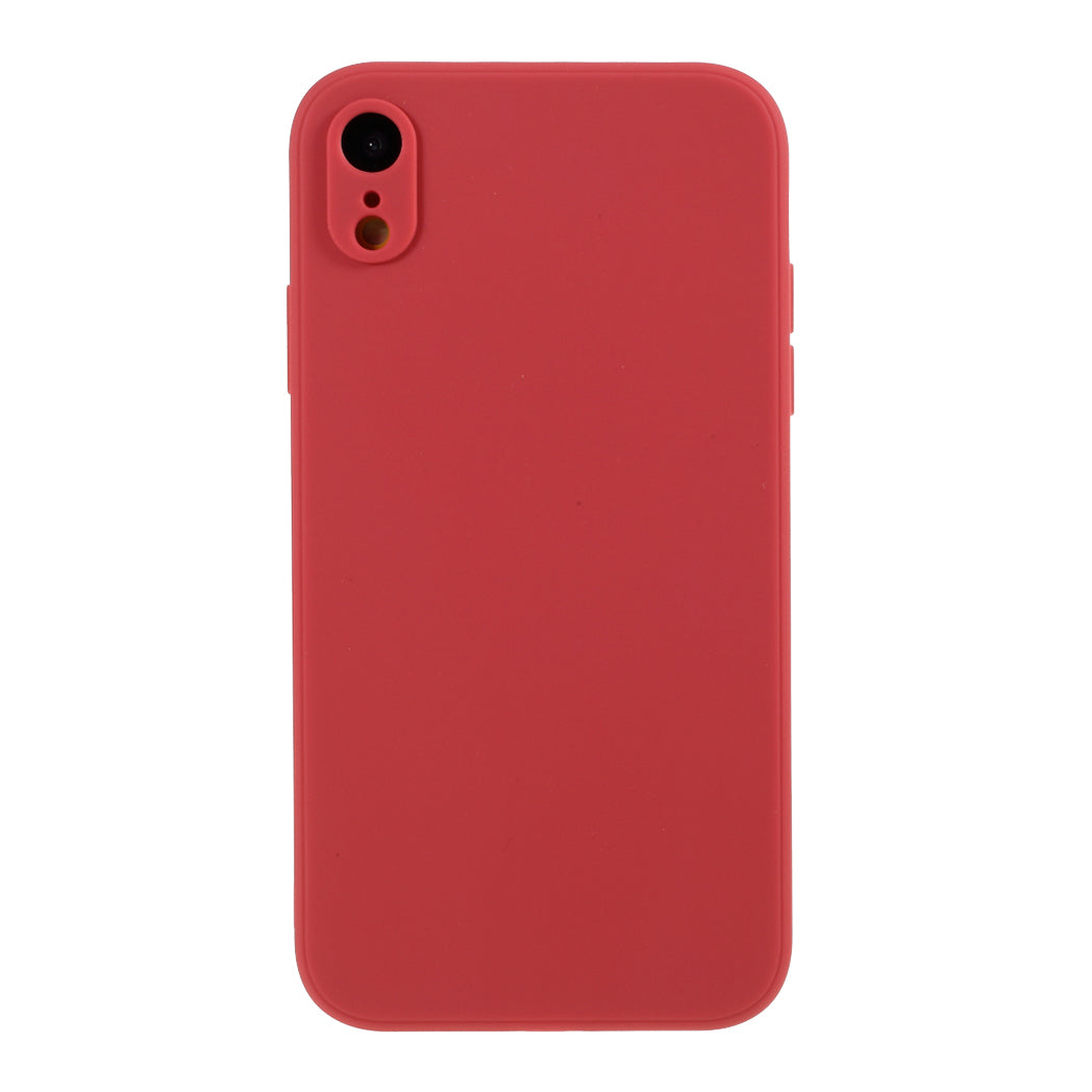 Matte Skin Soft Silicone Cell Phone Case for iPhone XR 6.1 inch
