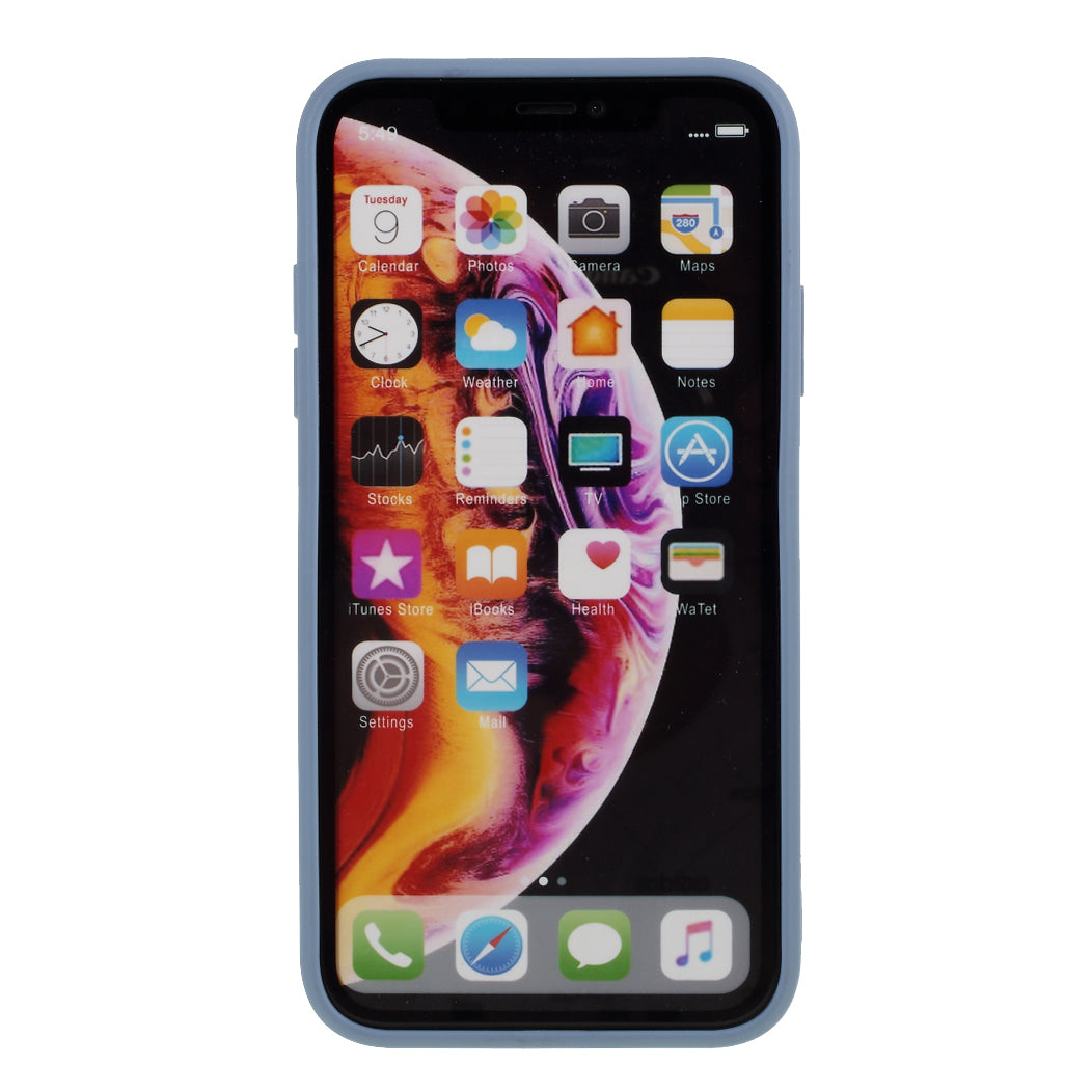 Matte Skin Soft Silicone Cell Phone Case for iPhone XR 6.1 inch