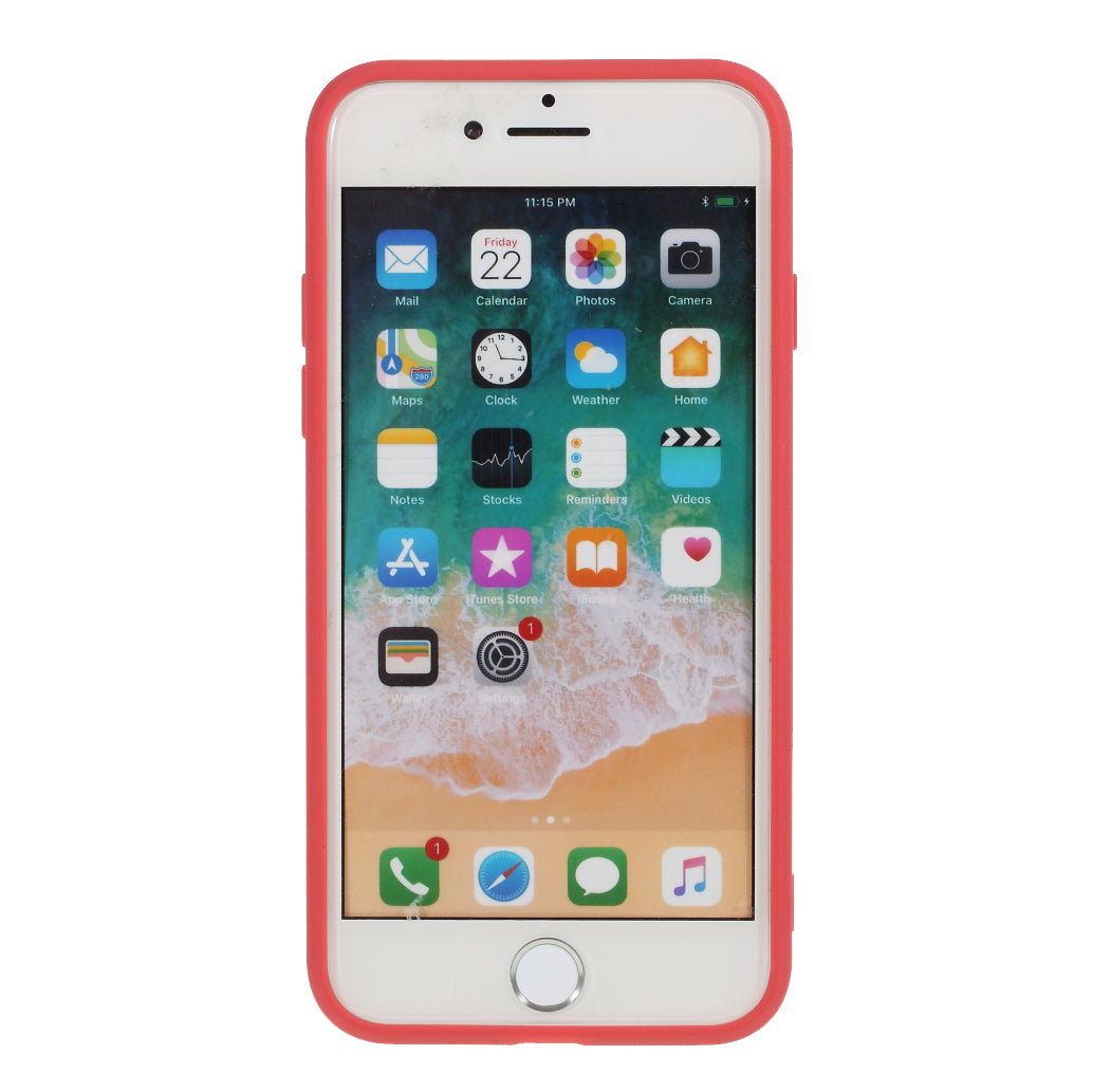 Pure Colour Matte Soft Silicone Phone Case for iPhone 7/8/SE (2020)/SE (2022)