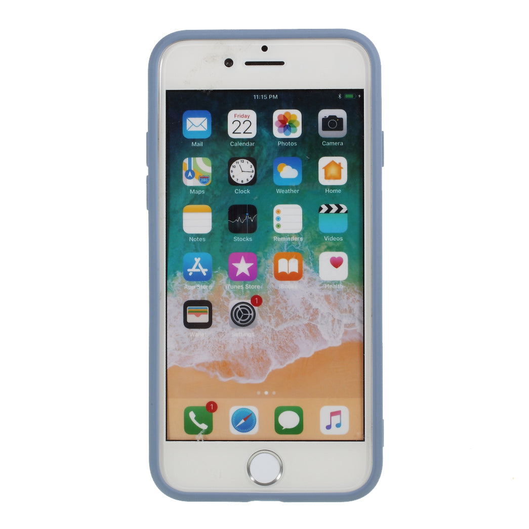 Pure Colour Matte Soft Silicone Phone Case for iPhone 7/8/SE (2020)/SE (2022)