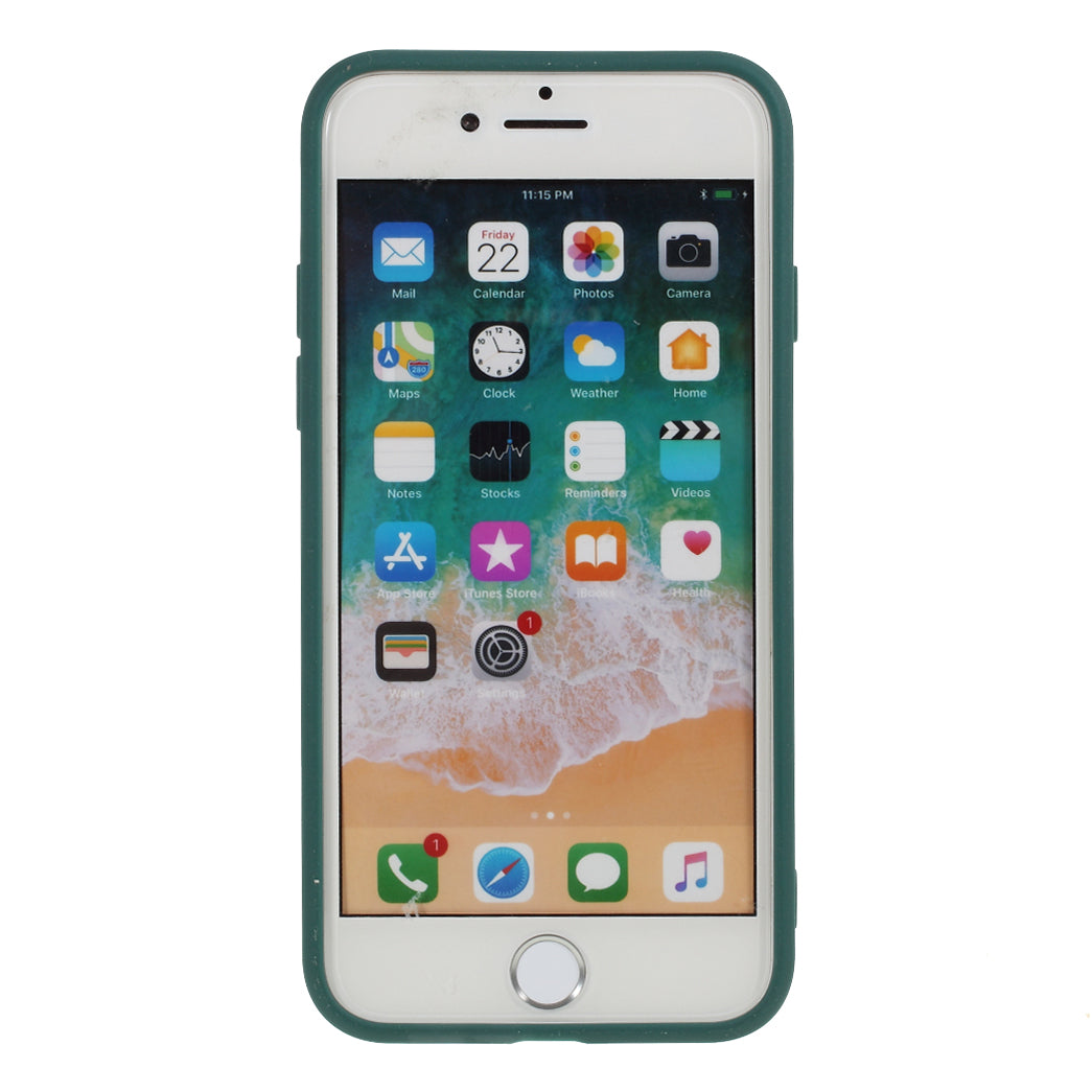 Pure Colour Matte Soft Silicone Phone Case for iPhone 7/8/SE (2020)/SE (2022)