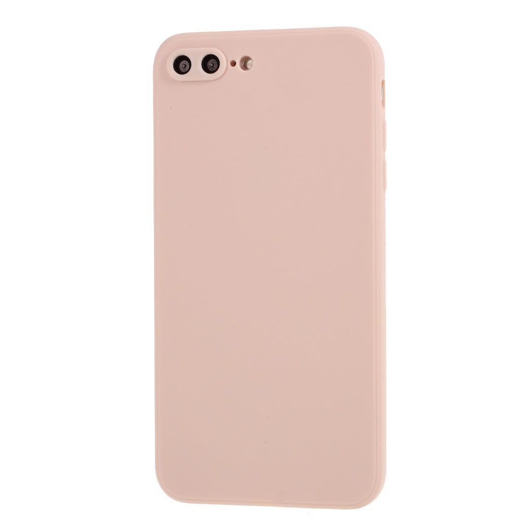 Pure Colour Matte Soft Silicone Cell Phone Case for iPhone 7 Plus/8 Plus 5.5 inch