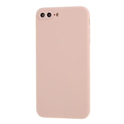 Pure Colour Matte Soft Silicone Cell Phone Case for iPhone 7 Plus/8 Plus 5.5 inch