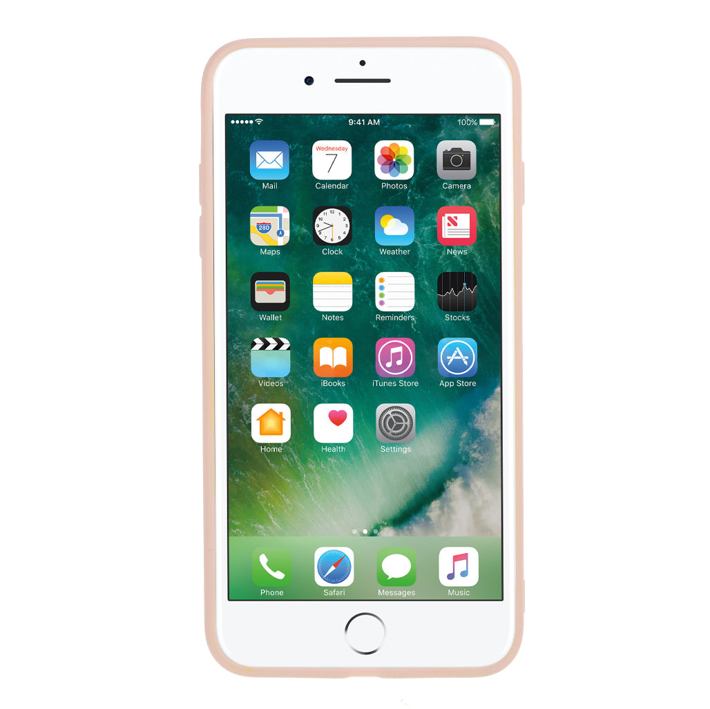 Pure Colour Matte Soft Silicone Cell Phone Case for iPhone 7 Plus/8 Plus 5.5 inch