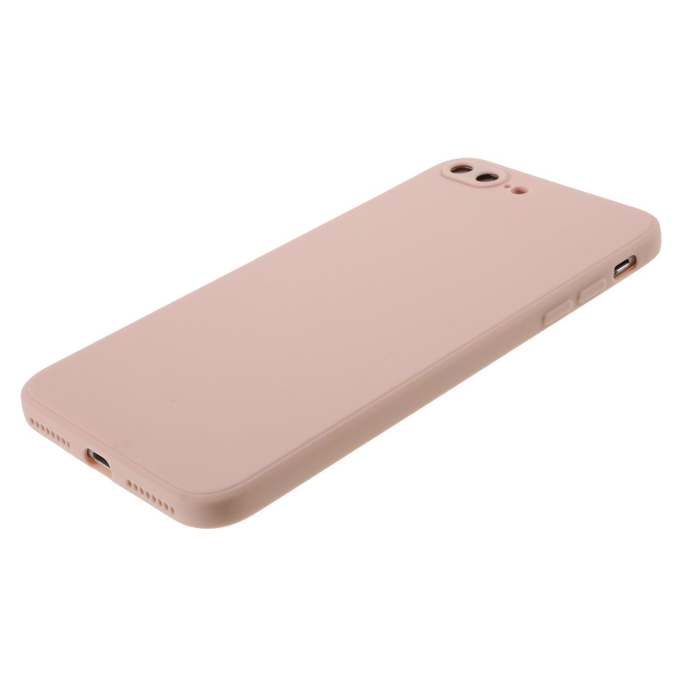 Pure Colour Matte Soft Silicone Cell Phone Case for iPhone 7 Plus/8 Plus 5.5 inch
