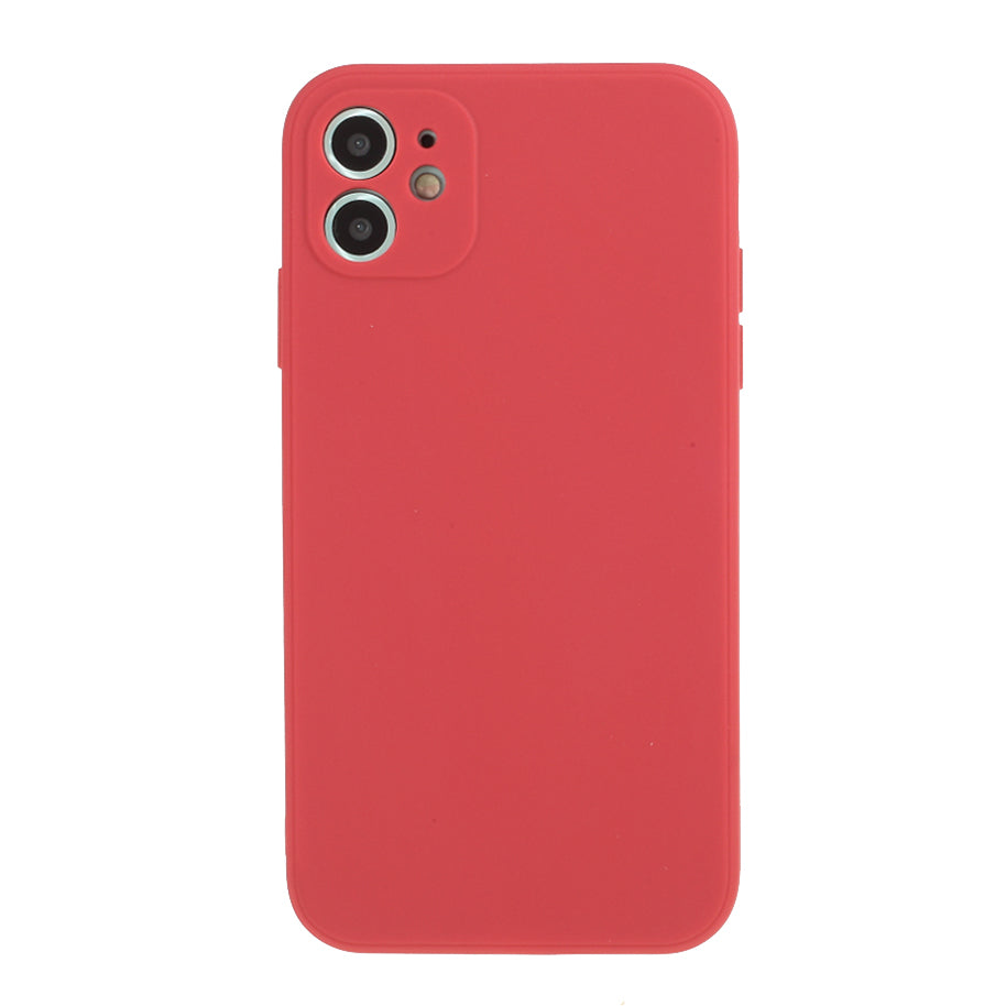 Pure Colour Matte Soft TPU Cover Phone Case for iPhone 11 6.1 inch