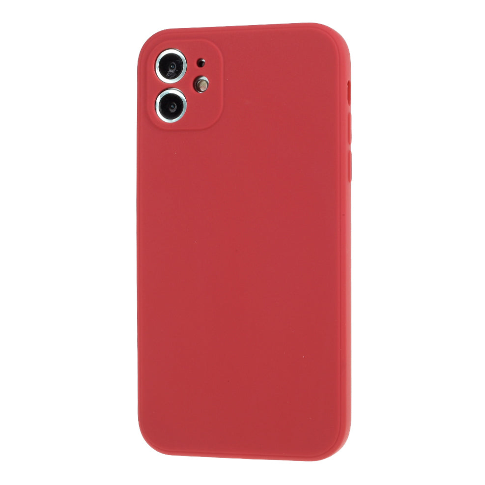 Pure Colour Matte Soft TPU Cover Phone Case for iPhone 11 6.1 inch
