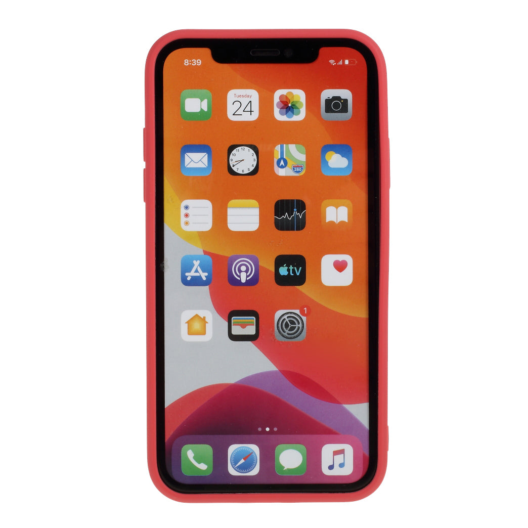 Pure Colour Matte Soft TPU Cover Phone Case for iPhone 11 6.1 inch