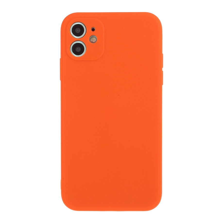 Pure Colour Matte Soft TPU Cover Phone Case for iPhone 11 6.1 inch