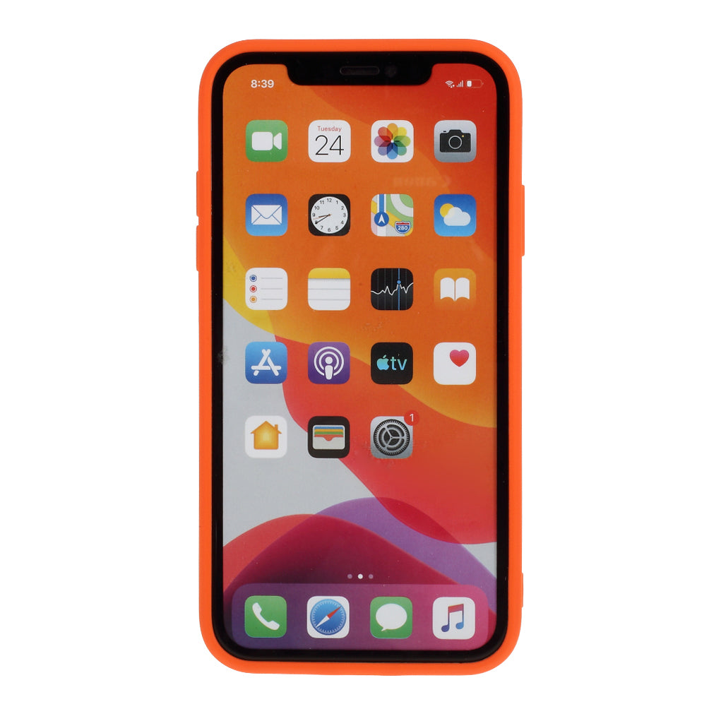 Pure Colour Matte Soft TPU Cover Phone Case for iPhone 11 6.1 inch