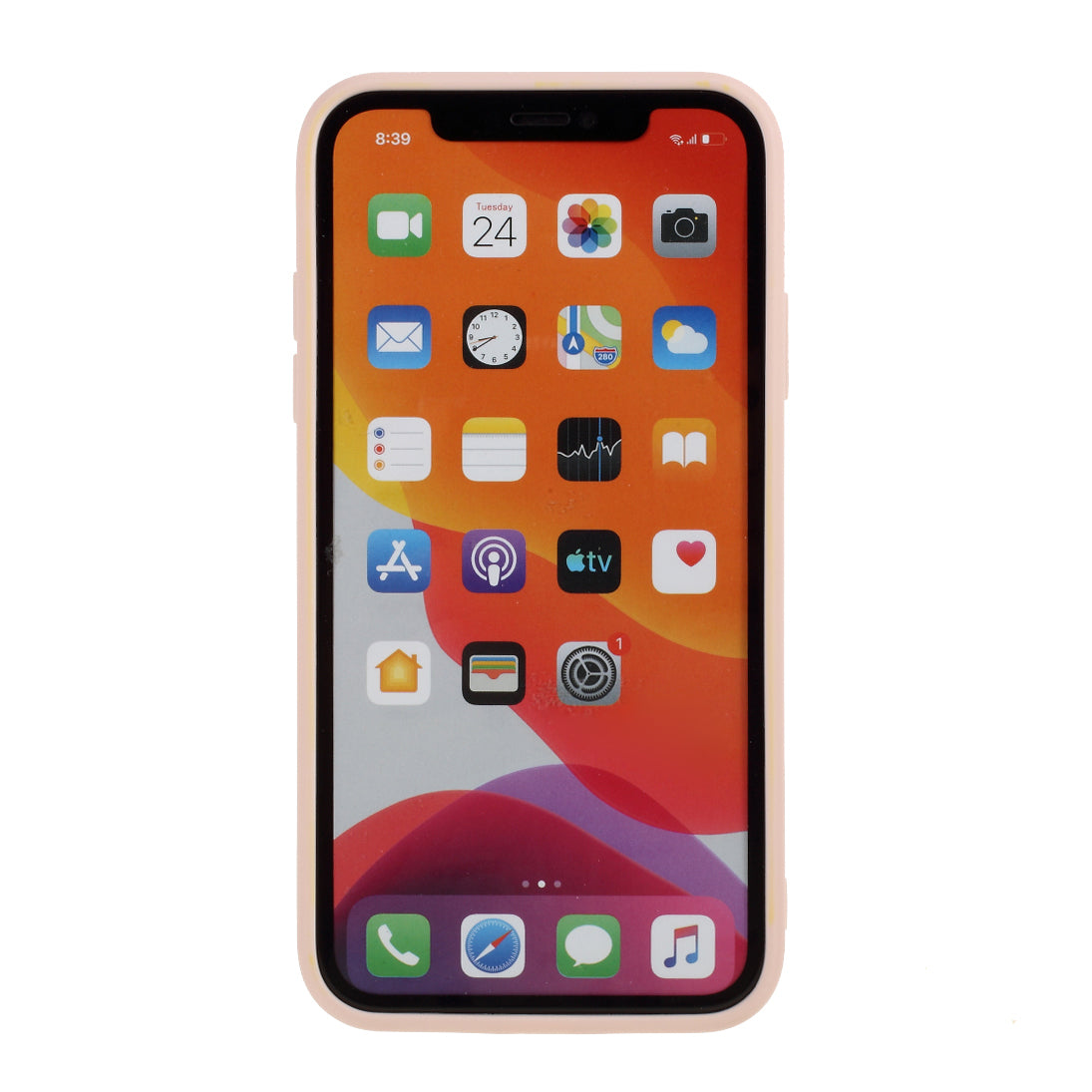 Pure Colour Matte Soft TPU Cover Phone Case for iPhone 11 6.1 inch