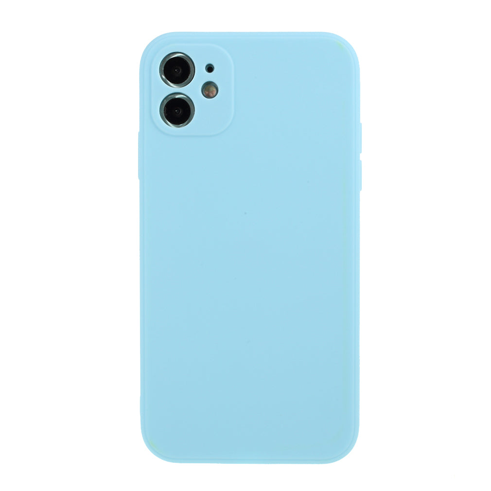 Pure Colour Matte Soft TPU Cover Phone Case for iPhone 11 6.1 inch