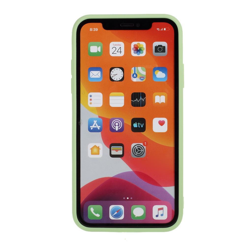 Pure Colour Matte Soft TPU Cover Phone Case for iPhone 11 6.1 inch