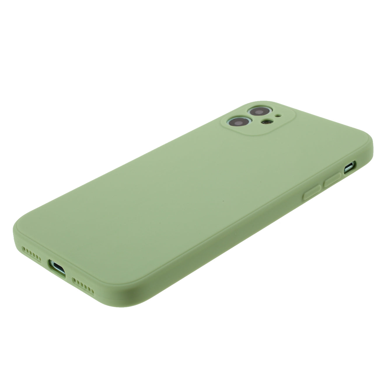 Pure Colour Matte Soft TPU Cover Phone Case for iPhone 11 6.1 inch