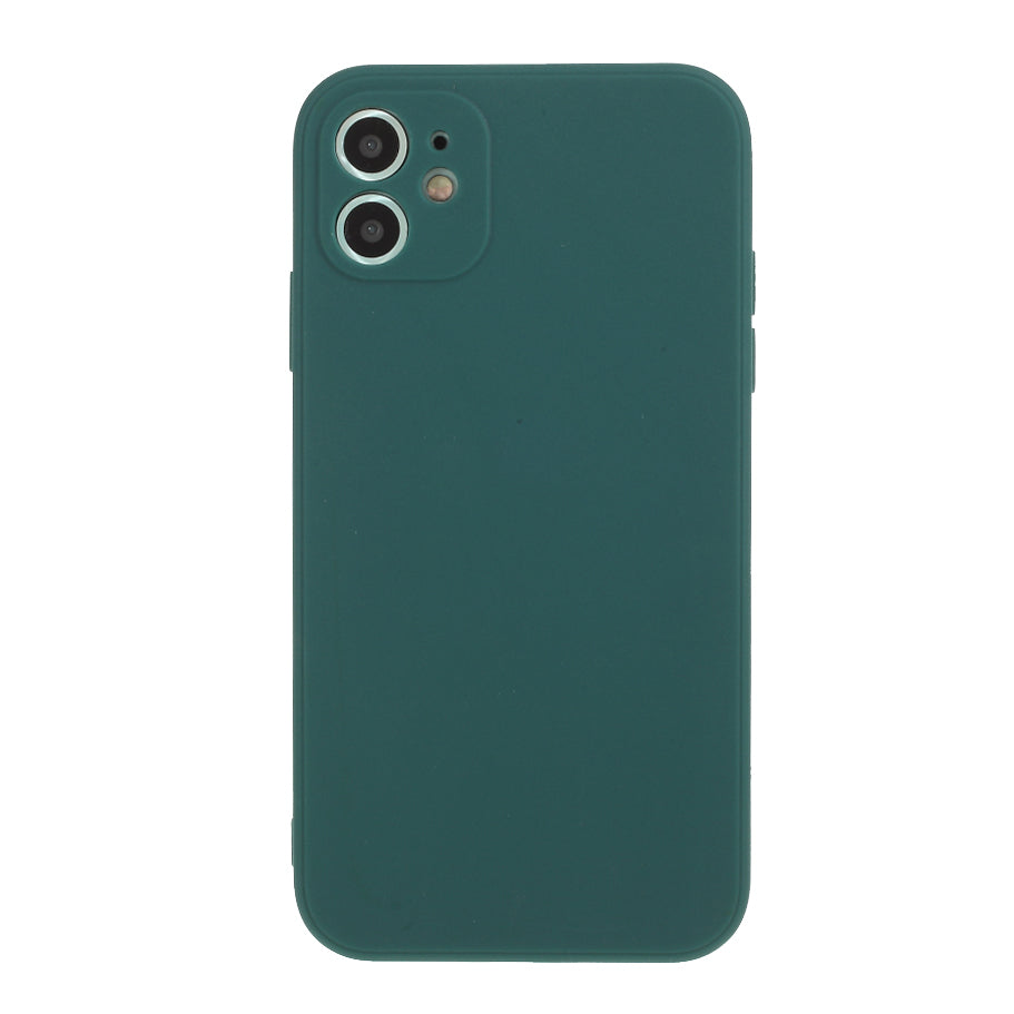Pure Colour Matte Soft TPU Cover Phone Case for iPhone 11 6.1 inch