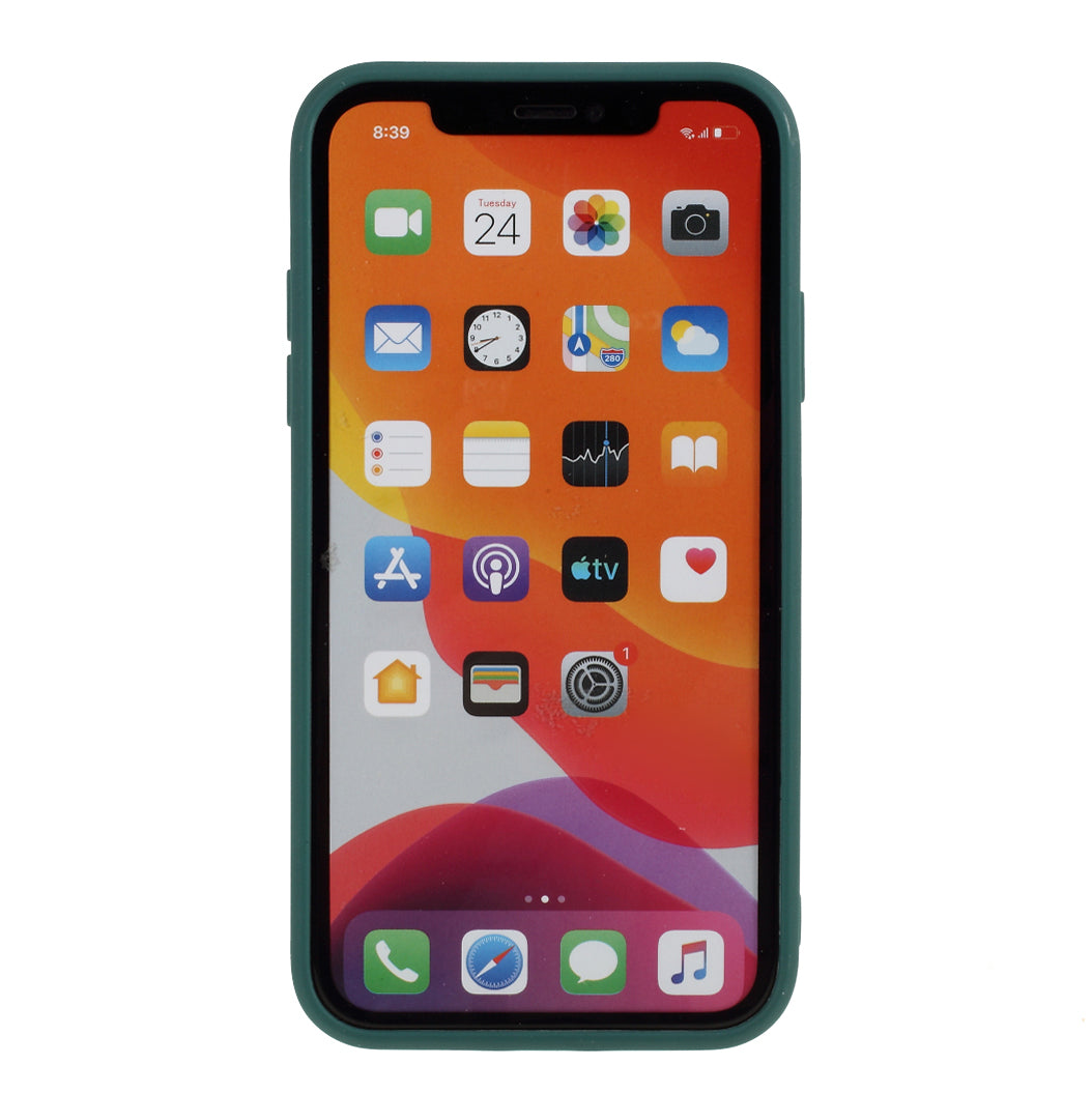 Pure Colour Matte Soft TPU Cover Phone Case for iPhone 11 6.1 inch