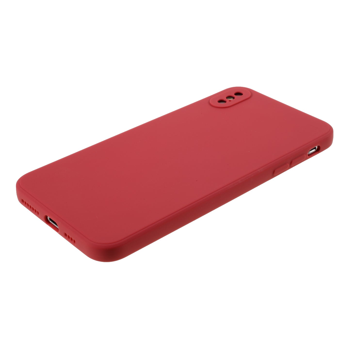 Matte Skin Soft Silicone Phone Case for iPhone XS/X 5.8-inch