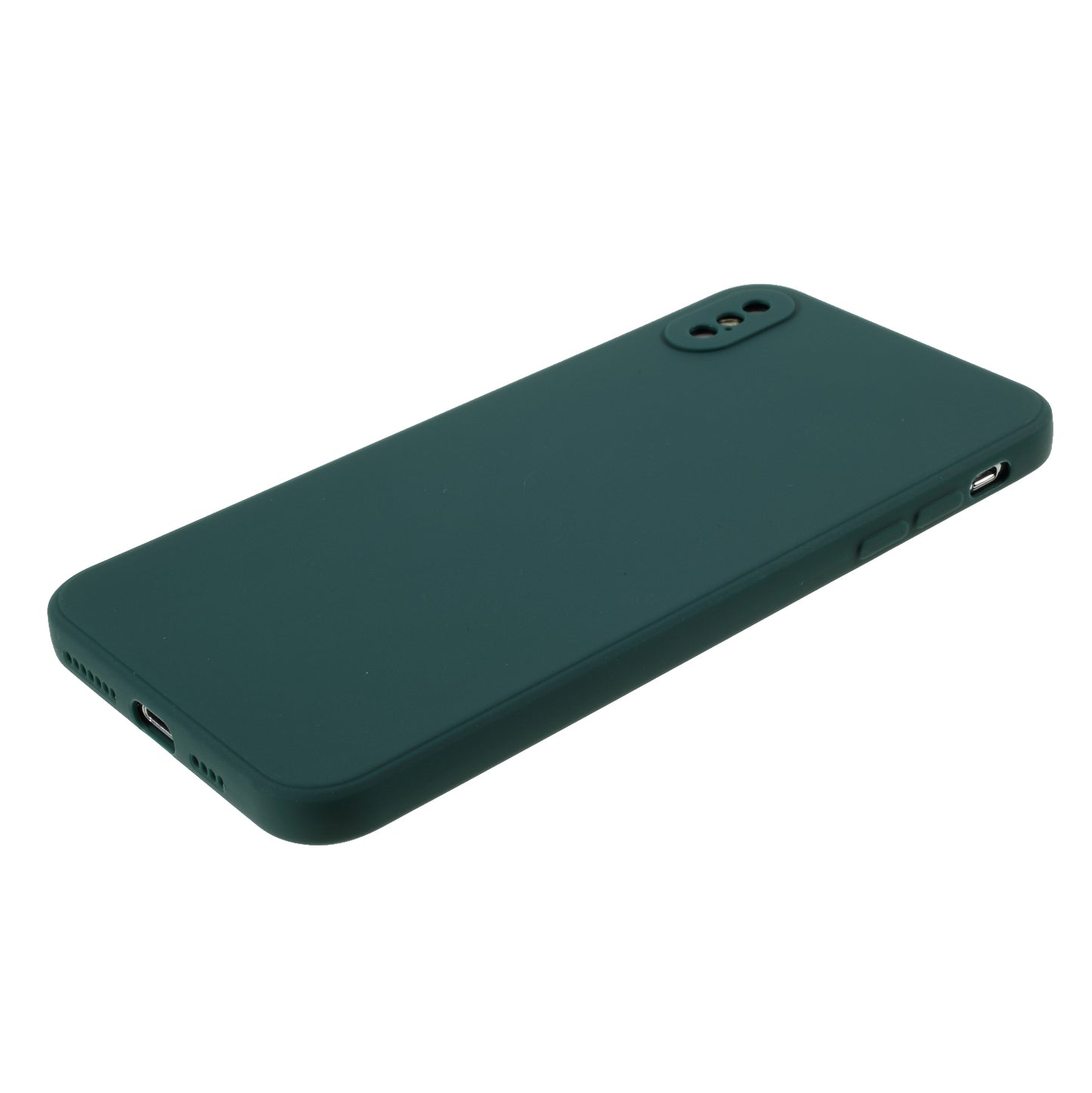 Matte Skin Soft Silicone Phone Case for iPhone XS/X 5.8-inch