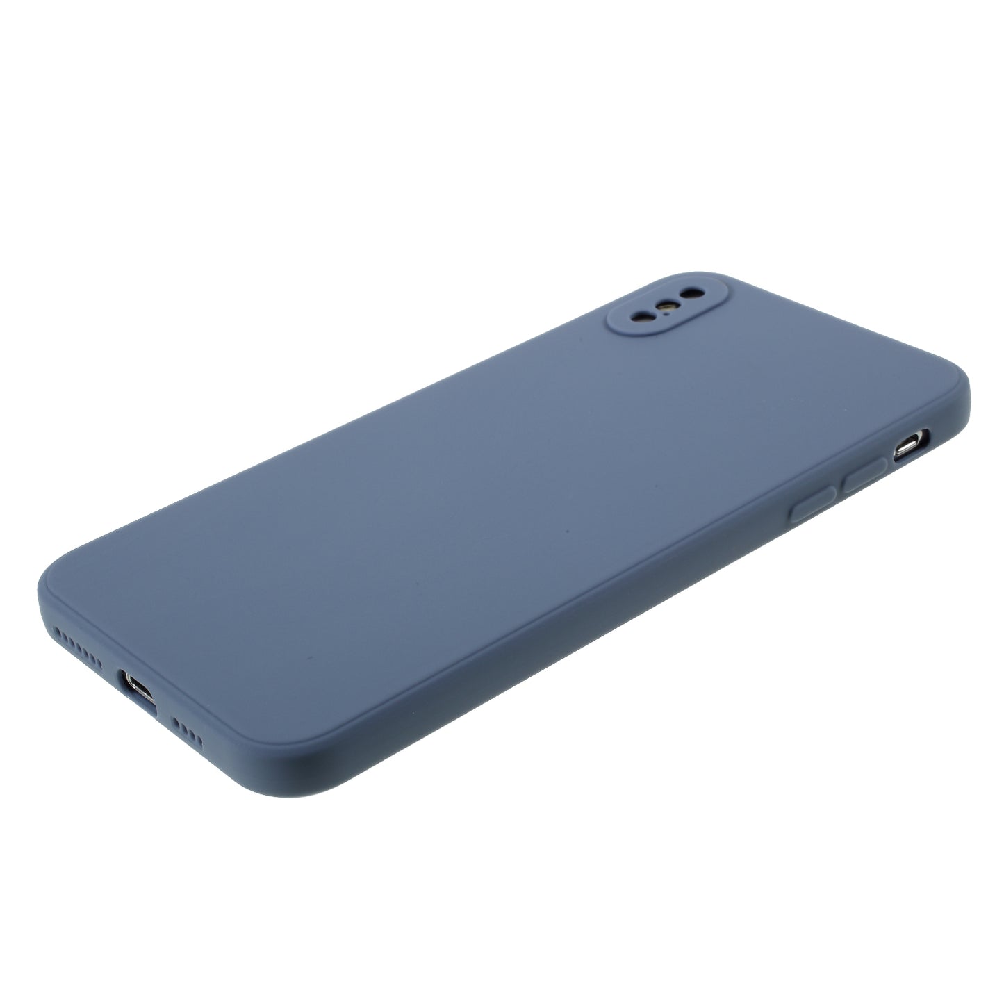 Matte Skin Soft Silicone Phone Case for iPhone XS/X 5.8-inch