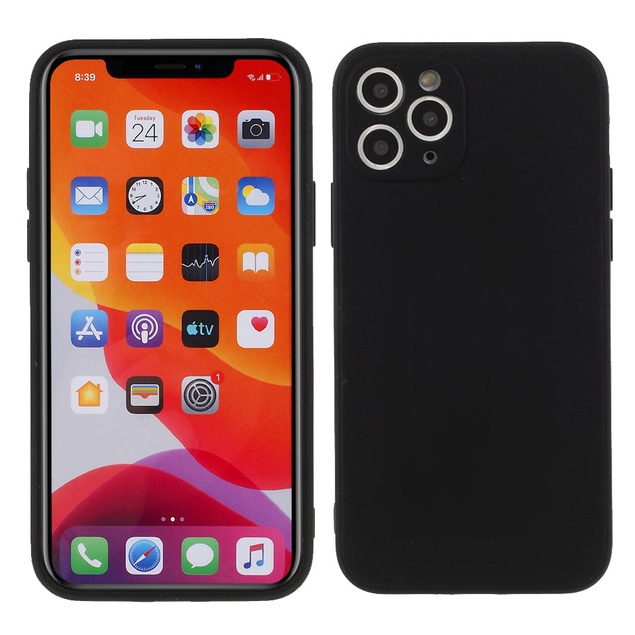 Matte Skin Soft Silicone Mobile Phone Shell for iPhone 11 Pro Max 6.5 inch