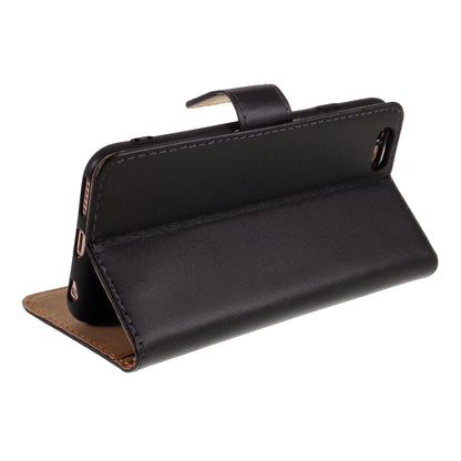 Drop-Resistant Split Leather with Stand Wallet Shell for iPhone 6/6s 4.7-inch Phone Accessory