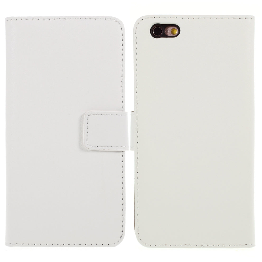 Drop-Resistant Split Leather with Stand Wallet Shell for iPhone 6/6s 4.7-inch Phone Accessory