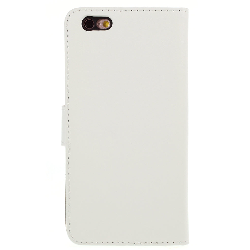 Drop-Resistant Split Leather with Stand Wallet Shell for iPhone 6/6s 4.7-inch Phone Accessory