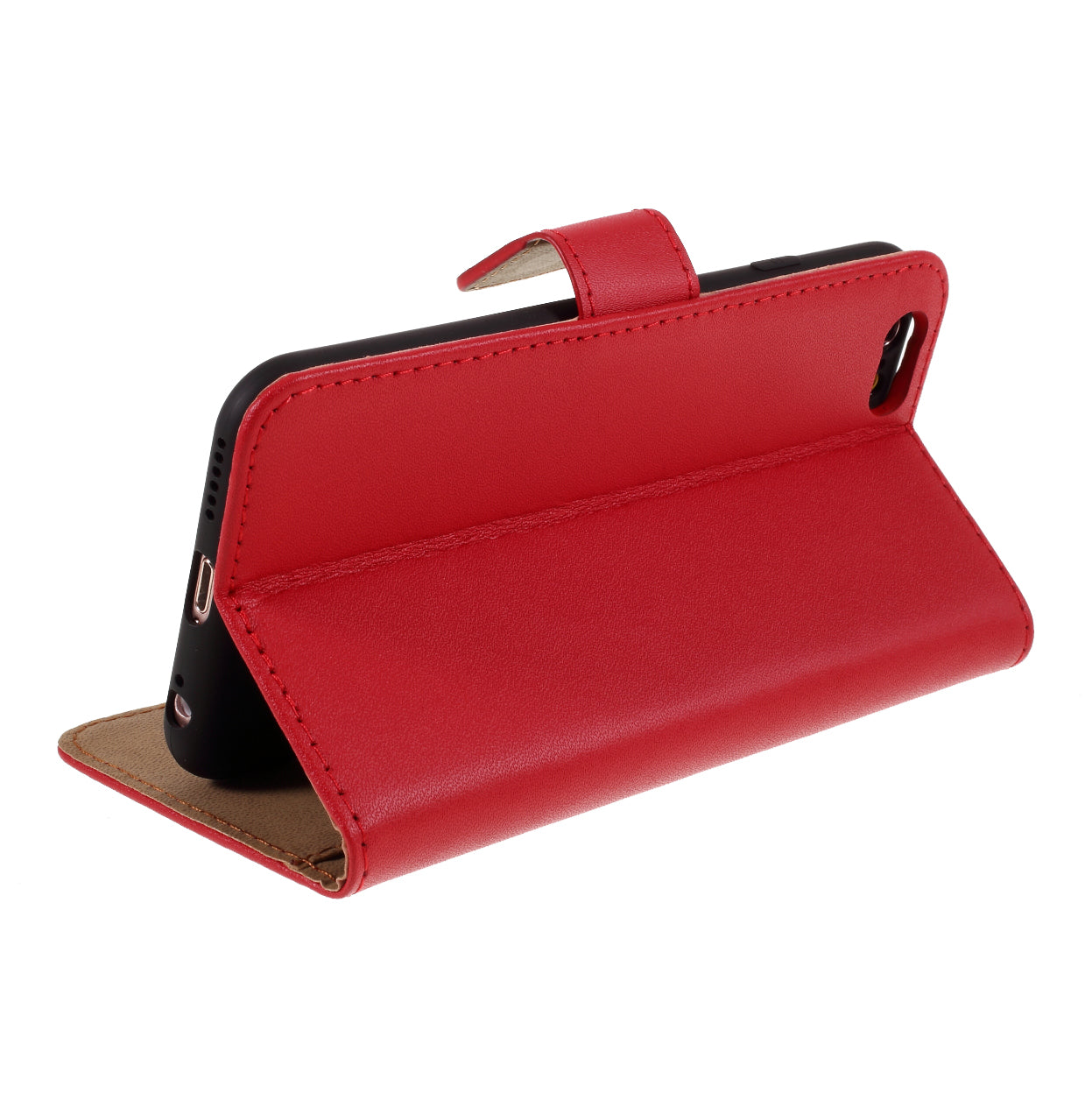 Drop-Resistant Split Leather with Stand Wallet Shell for iPhone 6/6s 4.7-inch Phone Accessory
