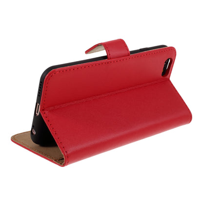 Drop-Resistant Split Leather with Stand Wallet Shell for iPhone 6/6s 4.7-inch Phone Accessory